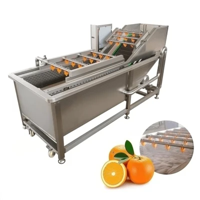 Oranje wasmachine